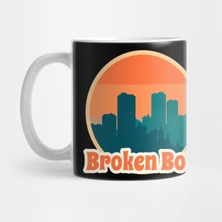 Vintage Broken Bow Mug